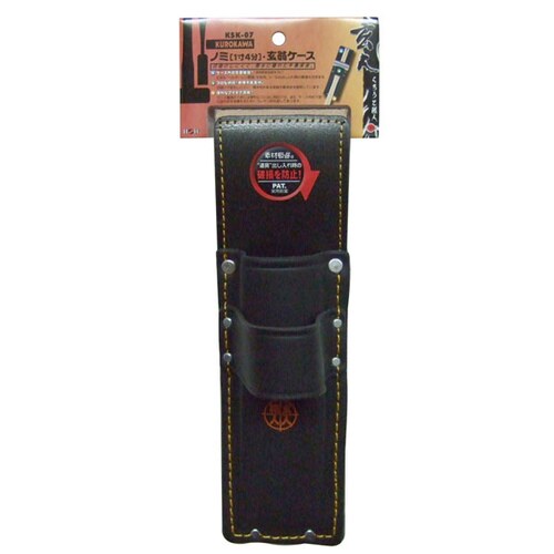 玄人職人 黒革 ノミ・玄翁差し KSK−07