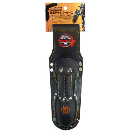 玄人職人 黒革 ペン型充電DVケース KSK−15