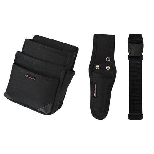 腰袋3点セット DT−3SET−BK