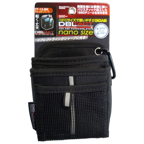 DBLTACT nano腰袋 DT−13−BK