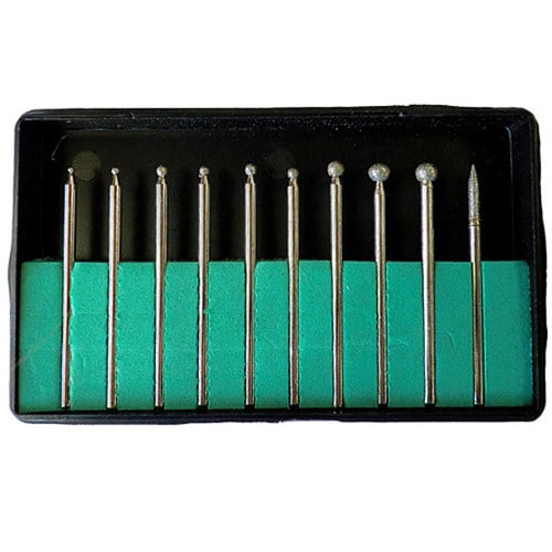 ダイヤモンドビット丸セット 10P