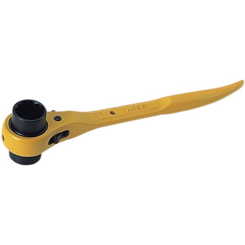 ラチェットレンチ アルミショート 17×19