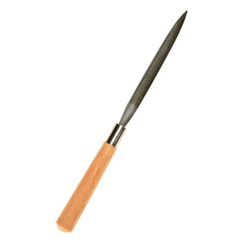 細工用ヤスリ 柄付 半丸