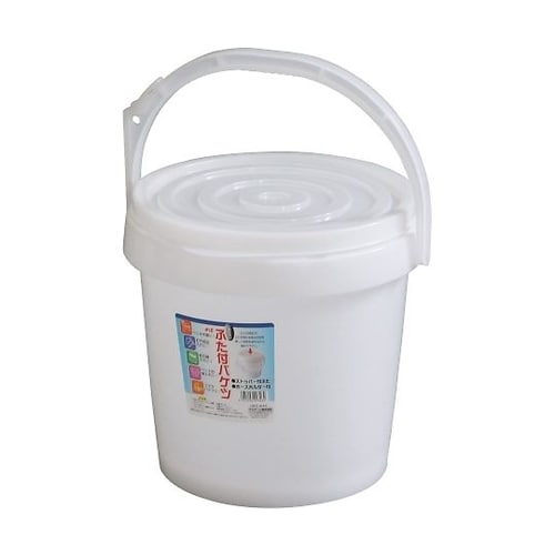 蓋付バケツ #16 ナチュラル