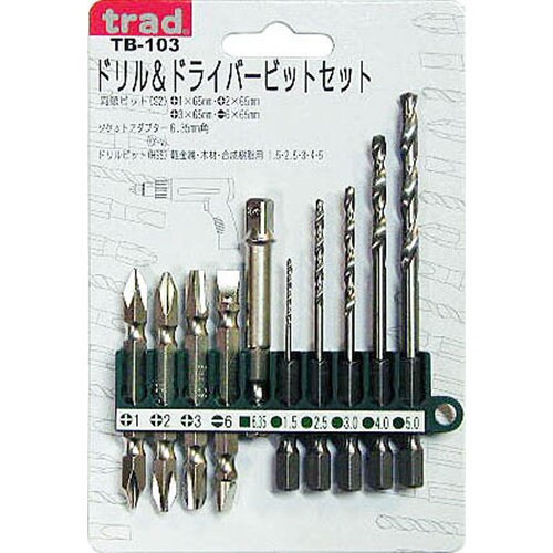 trad ドリルドライバービット TB−103