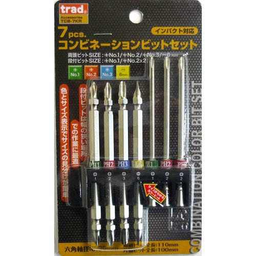 7PCコンビネーションビットセ TCB−7KR
