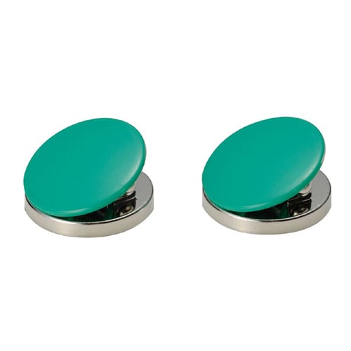 マグクリップ丸型A−緑2入