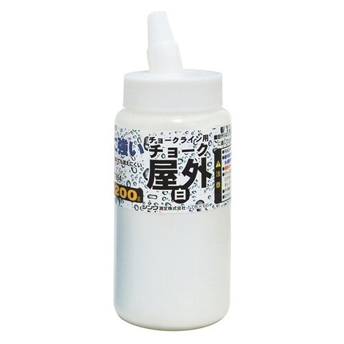 チョーク チョークライン用 屋外 200g 白