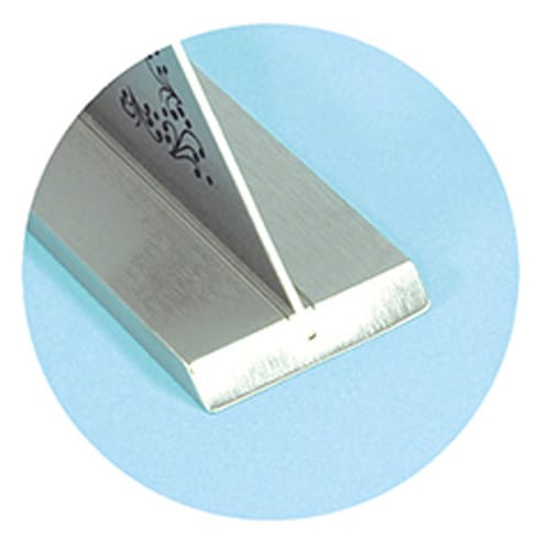 止型定規広巾台付台巾40mm