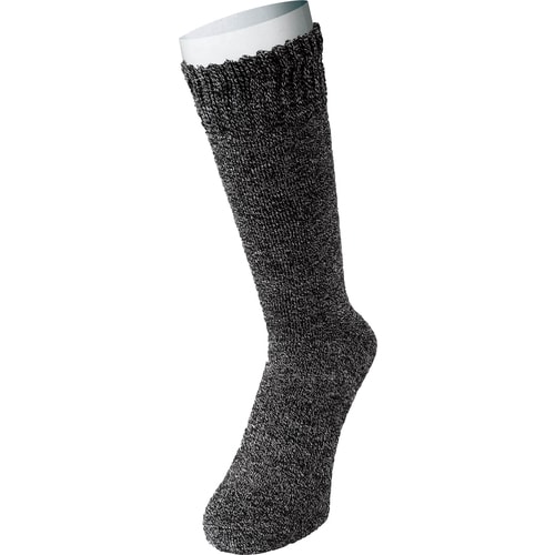 パイルソックス モク 先丸(2P) ブラック