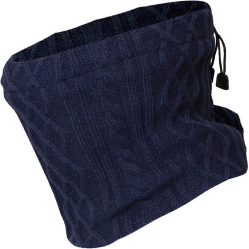 編柄ネックウォーマー B−24