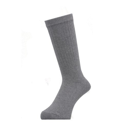 ストロングソックス 厚地タイプ 先丸2P グレー