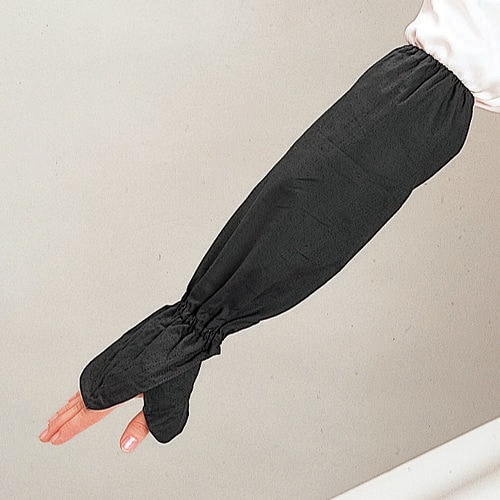 腕カバー手甲指付 黒 12双入 #920