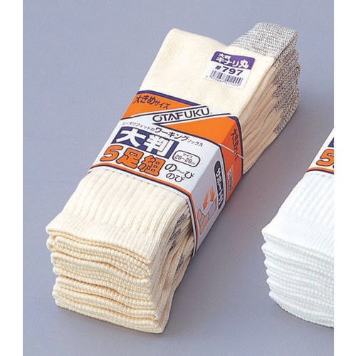 のびのび大判5足組(キナリ先丸)