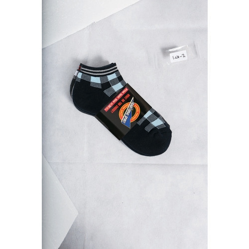 バッファローチェック 3足組(カラー・先丸)