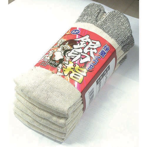 銀印 キナリ 先丸 6足組