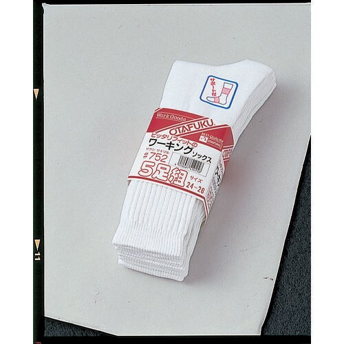 フィットワーキングソックス5足組(サラシ先丸)