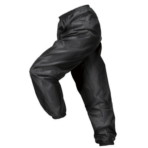 レインファクトリーポリパンツ裾ゴム付 ブラック L