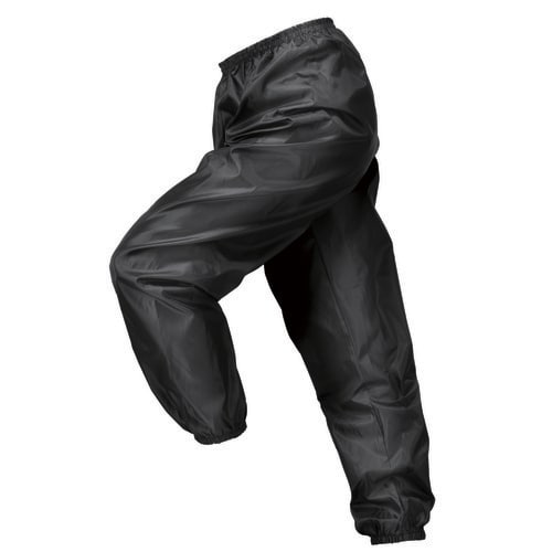 レインファクトリーポリパンツ裾ゴム付 ブラック5L