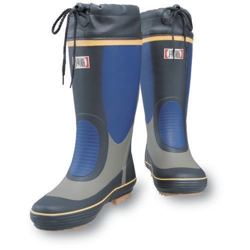 カラーブーツ ネイビー 25.5cm