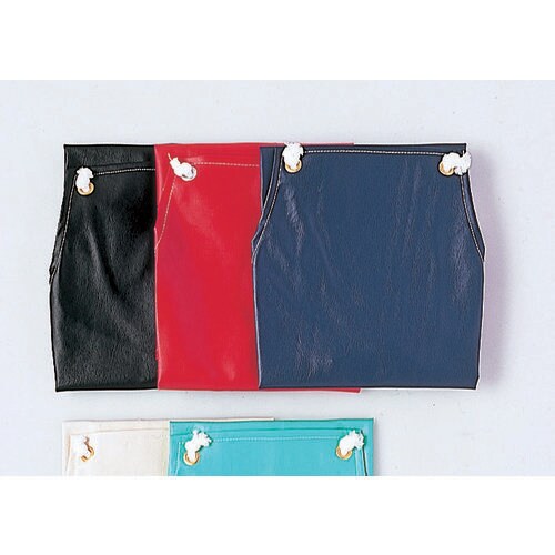 PVC レザーエプロン レッド