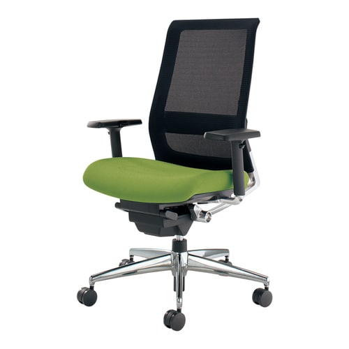 エアフォート 可動肘 座緑 硬床用