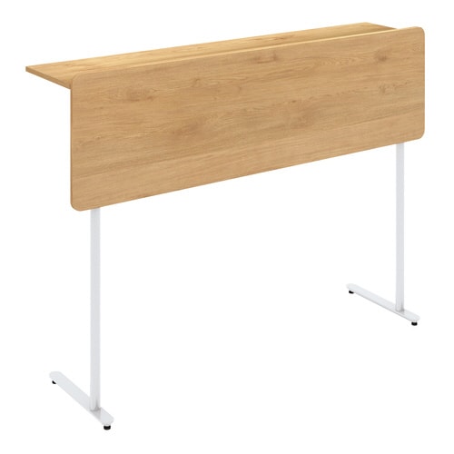 コレッソ カウンター 天板明茶 脚白