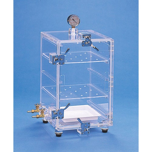 真空デシケーター V−2 (透明アクリル)