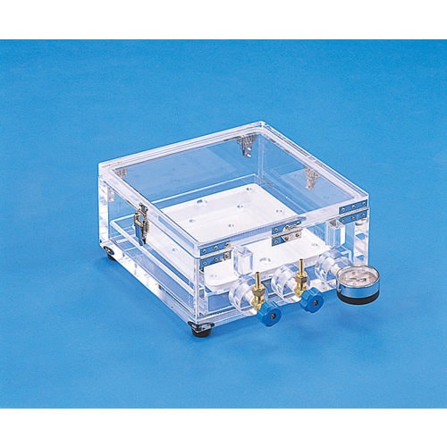 真空デシケーター V−6 (透明アクリル)
