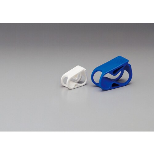 カラーチューブクランプS 340TSB 青 10個