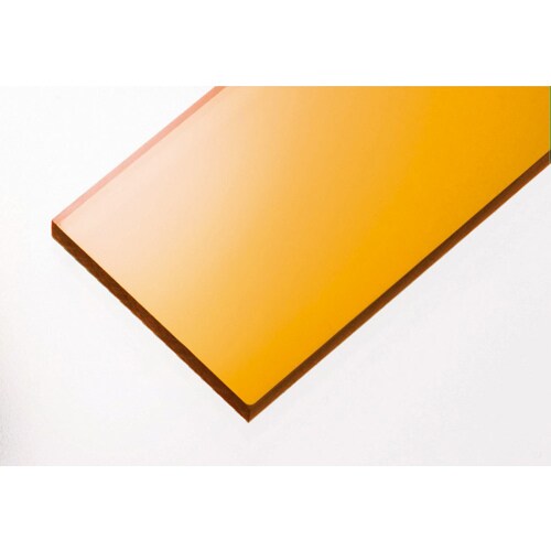 ニュータキシャロン 橙透明 3.0t厚 1m×1m