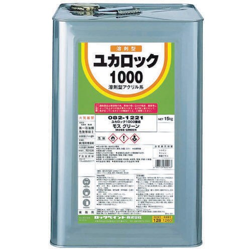 ユカロック1000 モスグリーン 15KG