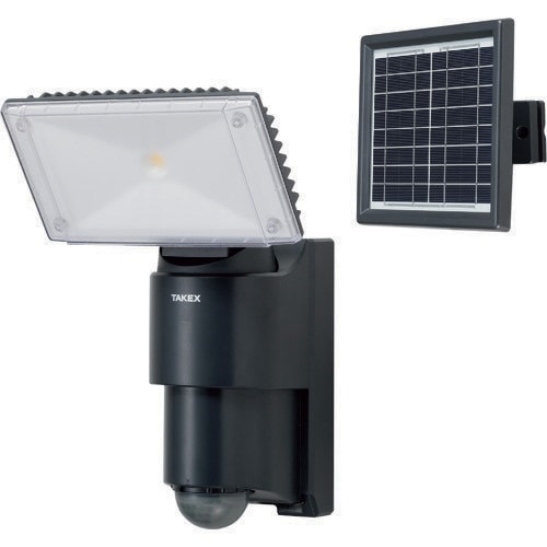 ソーラー式LED人感ライト(電池2個)