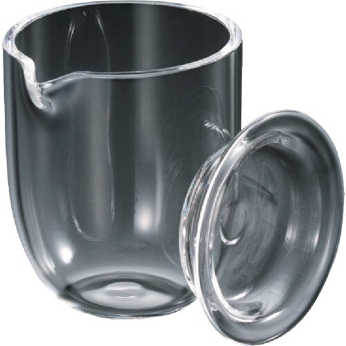 石英ルツボ 白金型フタ付 30CC