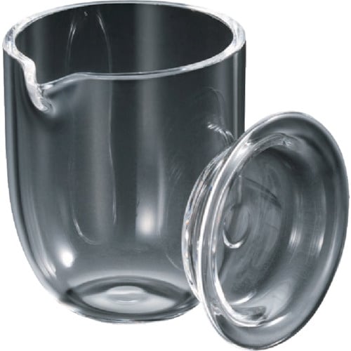 石英ルツボ 白金型フタ付 50CC