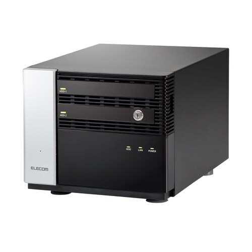 WSS2016Std搭載NAS 2ベイ 8TB