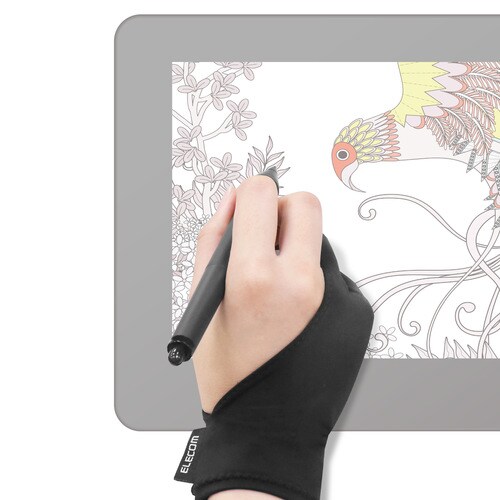 液晶タブレット用2本指グローブ Lサイズ