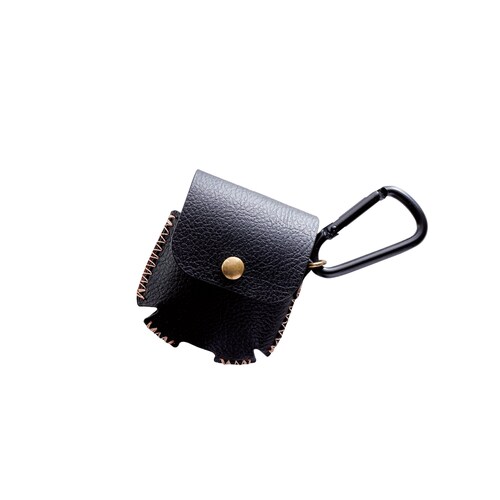 AirPods用ケース ソフトレザー ブラック