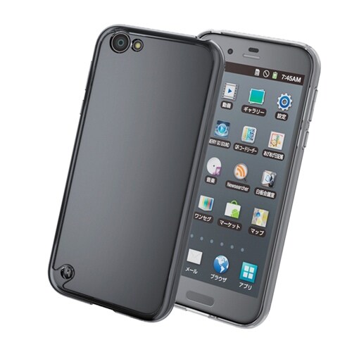 AQUOS R クリア ケース 耐衝撃/傷ガード