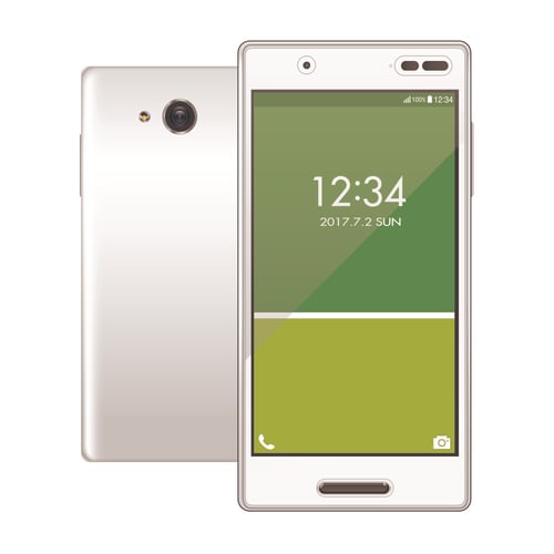 Qua phone QX フィルム 指紋/反射防止