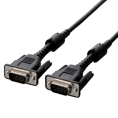 RoHS準拠 D−sub 高耐久 0.7m 黒