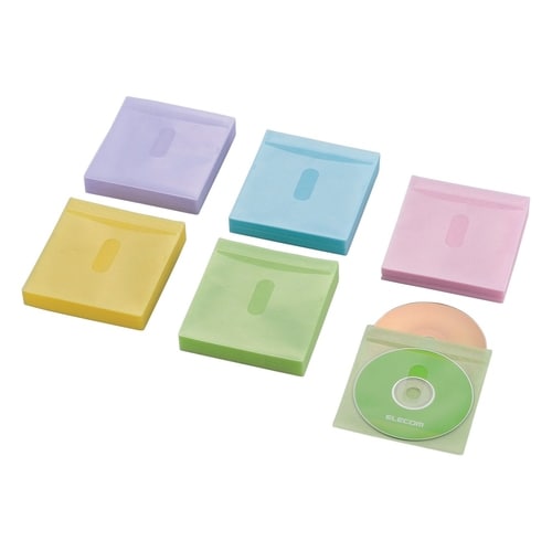 不織布ケース120枚入(240枚収納)5色アソート