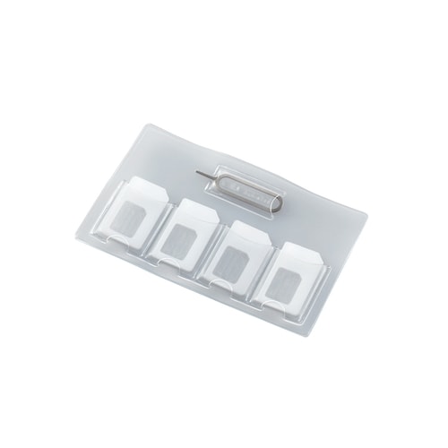 SIMカードケース mini/nano対応 計4枚