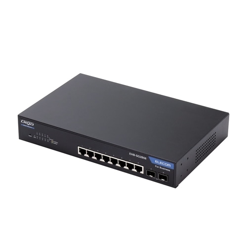 1000BASE−T対応ハブ 8ポート 3年保証