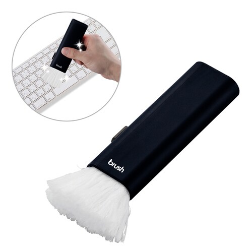 コンパクト収納 2種類の毛 ネイビー