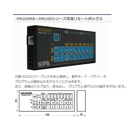 専用リモートボックス MR200RB