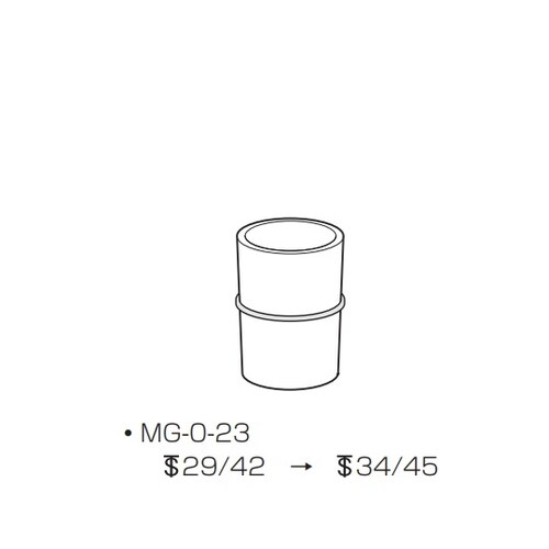 径違いテーパージョイント MG−0−23