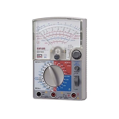 EM7000アナログマルチテスタ 校正付