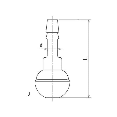 2316−B−10 ホースコネクターメス