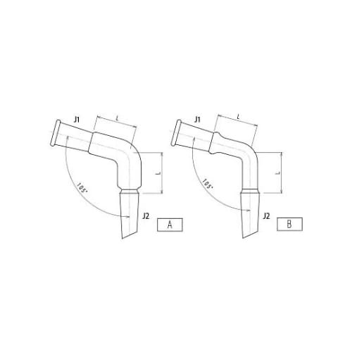 2330−3L 105°アダプター